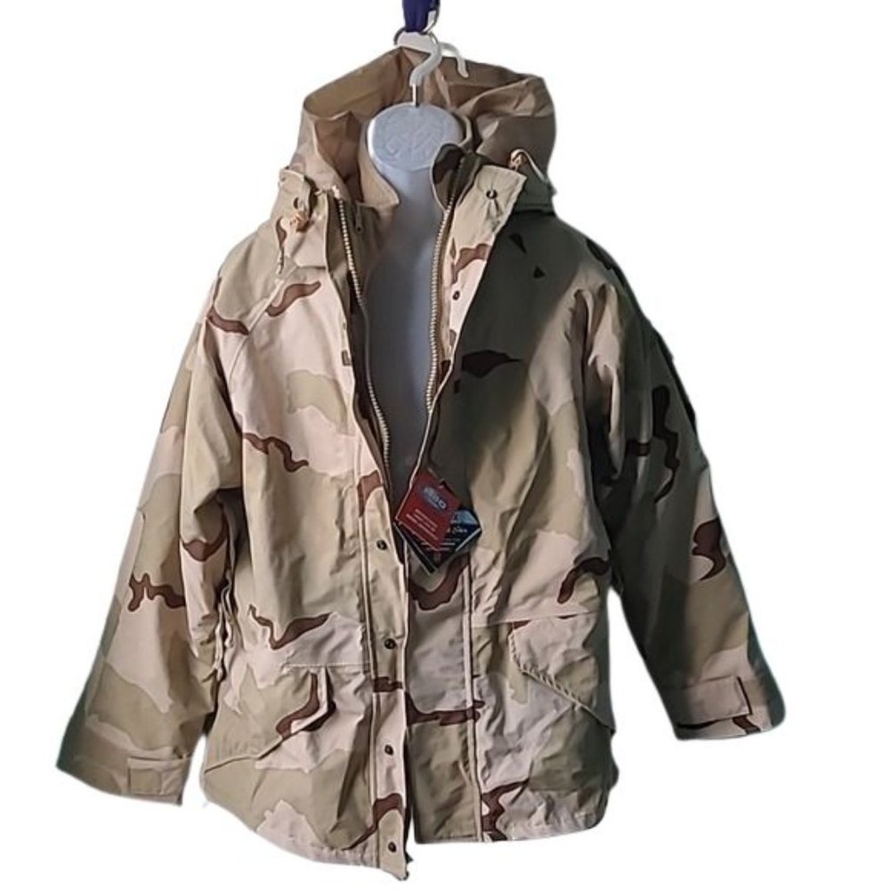 TRU-SPEC H20 PROOF 3 Layer Men's Raincoat with Microfleece Liner | Size M | NWT